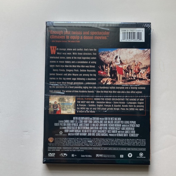 How the West was Won DVD (New in Box) - Picture 2 of 2